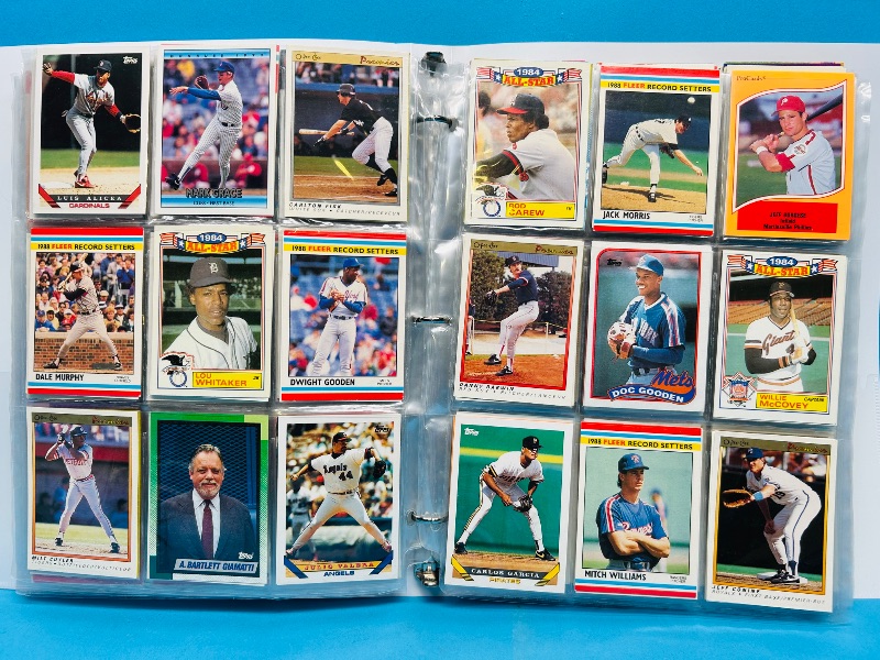 Photo 1 of 025157… final sale no returns/refunds-360 mixed baseball cards in binder 