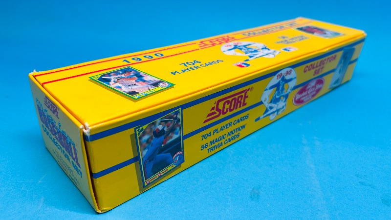 Photo 1 of 025160…  final sale no returns/refunds-1990 Score collector set baseball cards