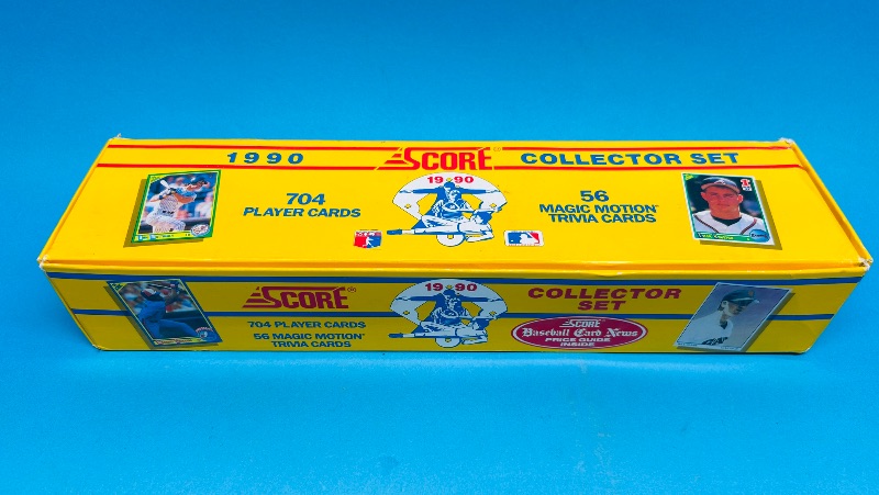 Photo 1 of 025160…  final sale no returns/refunds-1990 Score collector set baseball cards