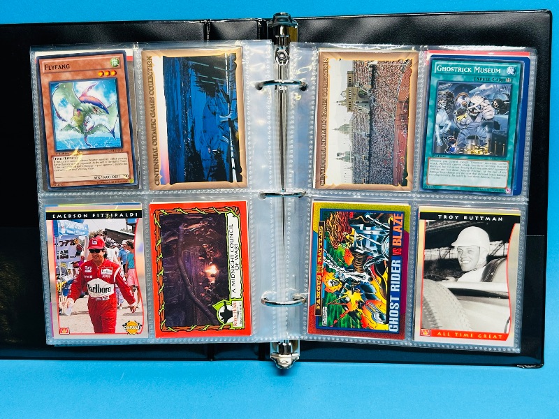 Photo 1 of 025162…  final sale no returns/refunds-160 mixed character /game cards in binder 