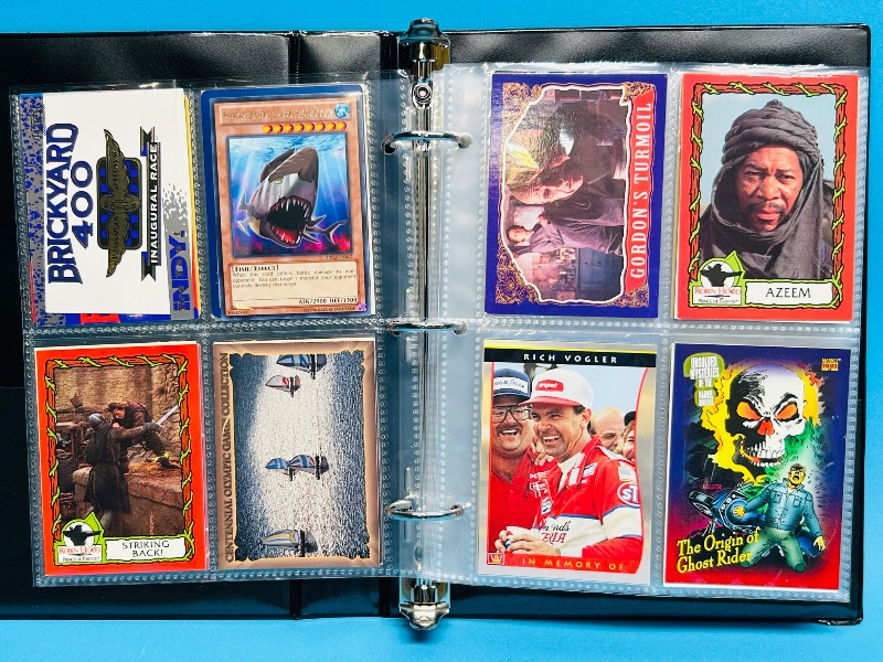 Photo 1 of 025162…  final sale no returns/refunds-160 mixed character /game cards in binder 