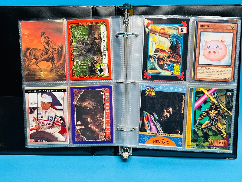 Photo 1 of 025162…  final sale no returns/refunds-160 mixed character /game cards in binder 