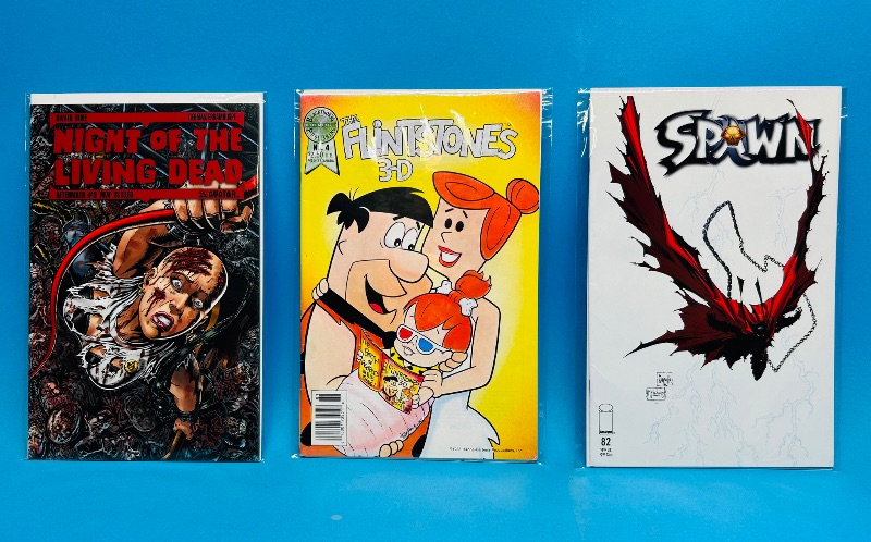 Photo 1 of 025168…3 comics in plastic sleeves 