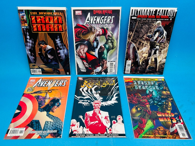 Photo 1 of 025172…6 comics in plastic sleeves 