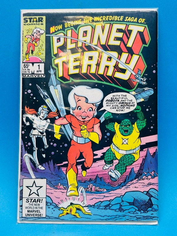 Photo 1 of 025173…vintage Planet Terry comic #1 in plastic sleeve 