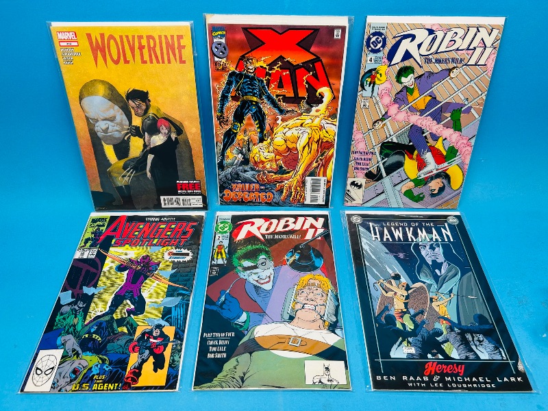 Photo 1 of 025175…6 comics in plastic sleeves 