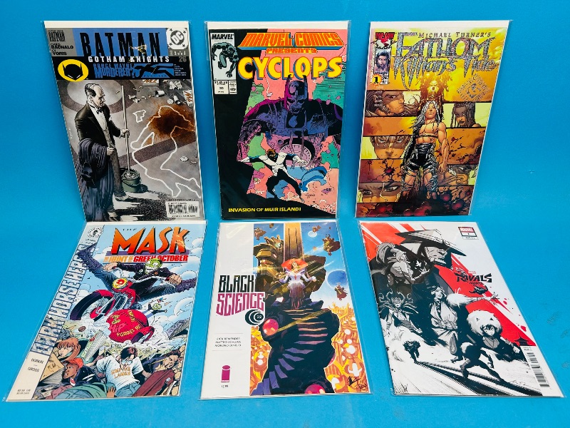 Photo 1 of 025177…6 comics in plastic sleeves 