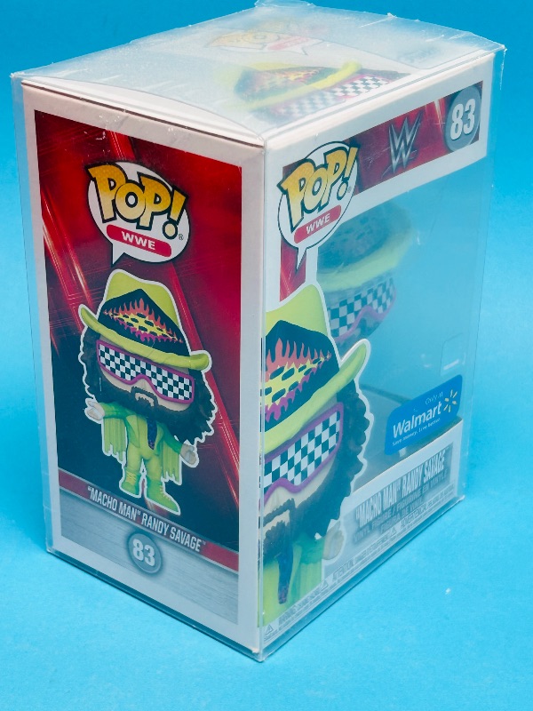 Photo 1 of 025179… Funko pop Macho Man Randy Savage vinyl figure in plastic case