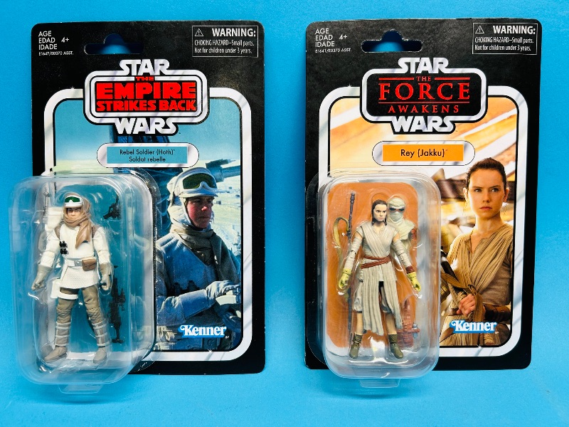 Photo 1 of 025185… 2 Star Wars figures 