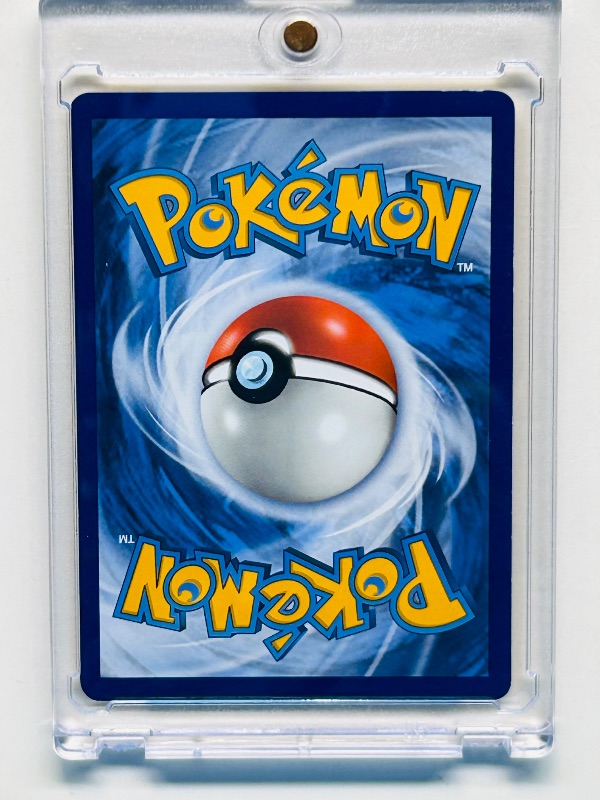 Photo 1 of 025191…Ponyta Pokémon card in hard plastic case