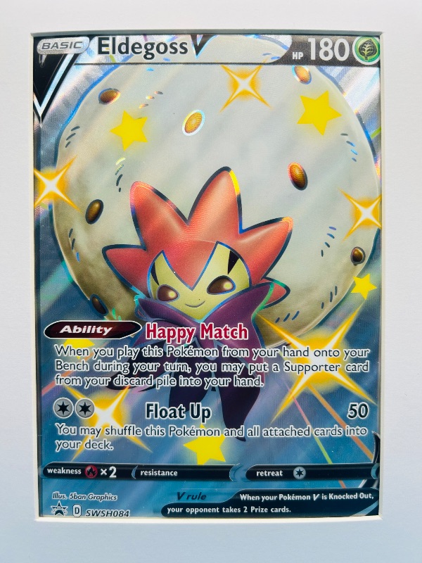 Photo 1 of 025199…14 x 11”  framed jumbo Pokémon card