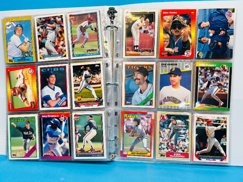 Photo 1 of 025217…final sale no returns/refunds-360 mixed baseball cards in binder