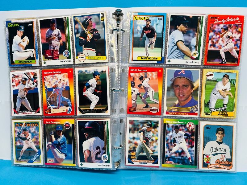 Photo 1 of 025217…final sale no returns/refunds-360 mixed baseball cards in binder