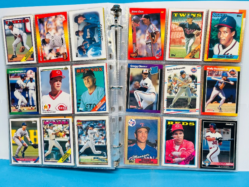 Photo 1 of 025217…final sale no returns/refunds-360 mixed baseball cards in binder