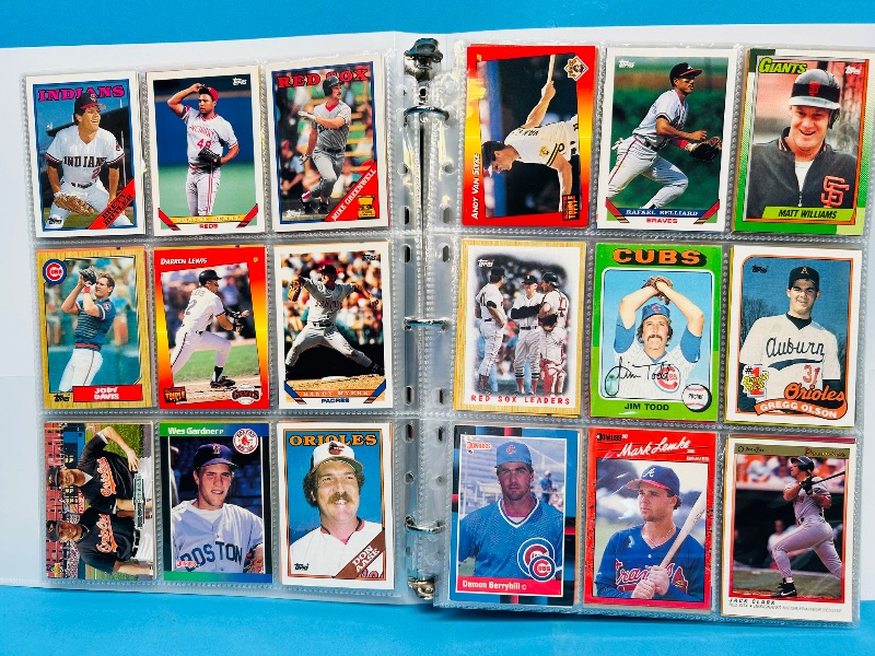 Photo 1 of 025217…final sale no returns/refunds-360 mixed baseball cards in binder