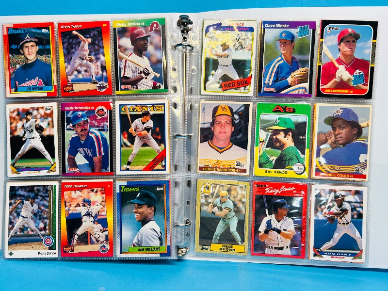 Photo 1 of 025217…final sale no returns/refunds-360 mixed baseball cards in binder