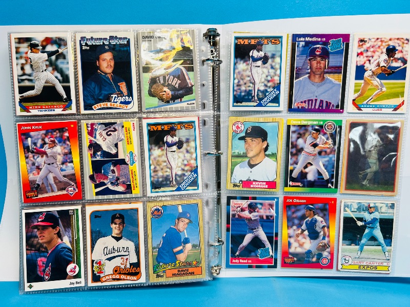 Photo 1 of 025217…final sale no returns/refunds-360 mixed baseball cards in binder