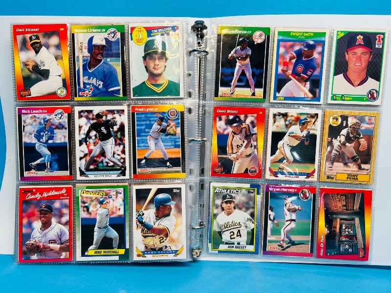 Photo 1 of 025217…final sale no returns/refunds-360 mixed baseball cards in binder
