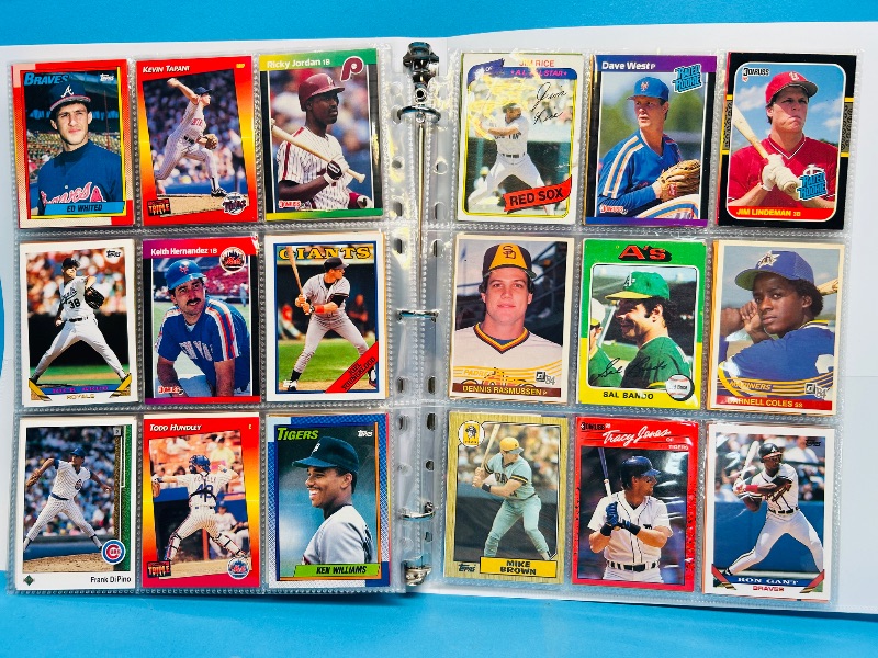 Photo 1 of 025217…final sale no returns/refunds-360 mixed baseball cards in binder