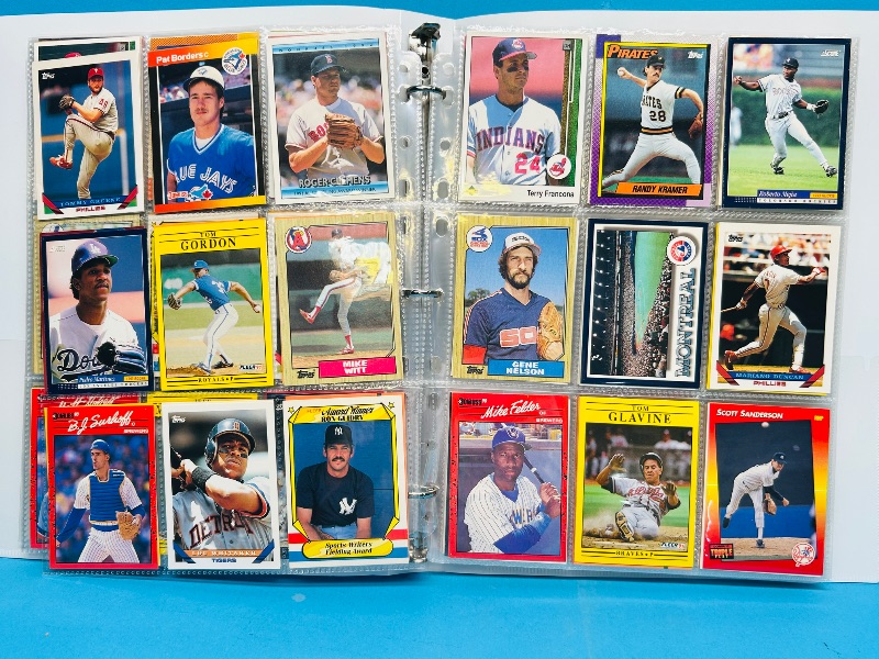 Photo 1 of 025219… final sale no returns/refunds-270 mixed baseball cards in binder