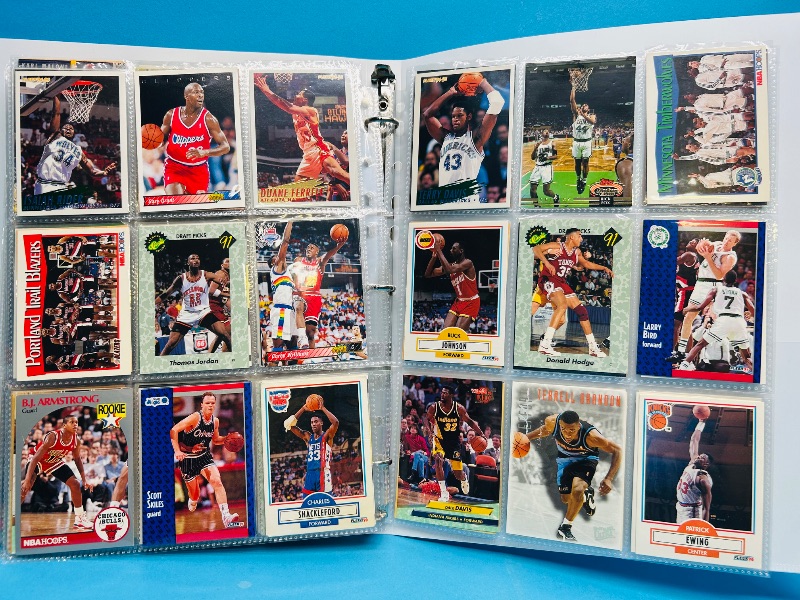 Photo 1 of 025220…final sale no returns/refunds-270 mixed basketball cards in binder