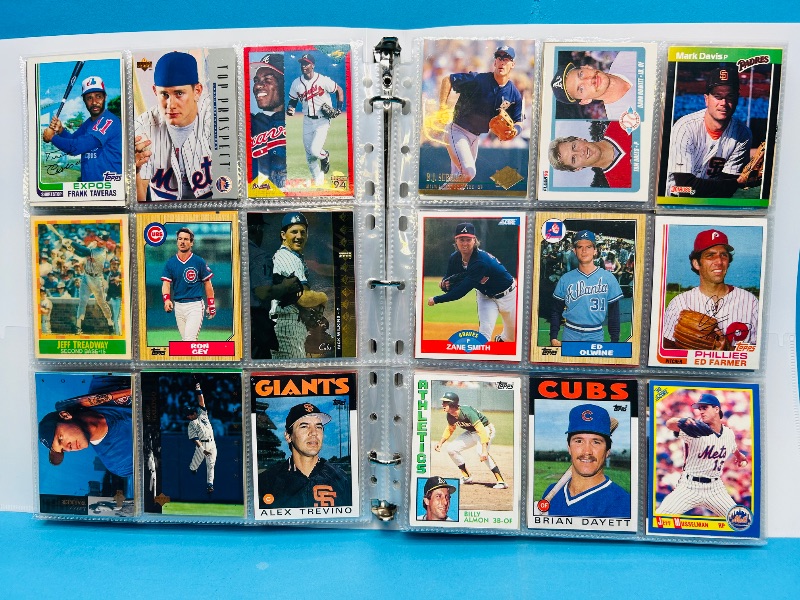 Photo 1 of 025222… final sale no returns/refunds-360 mixed baseball cards in binder