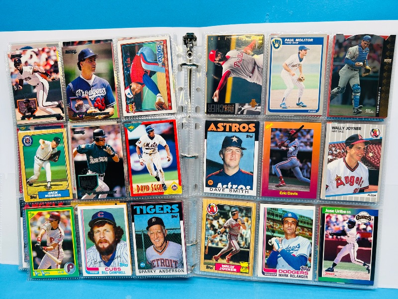 Photo 1 of 025222… final sale no returns/refunds-360 mixed baseball cards in binder