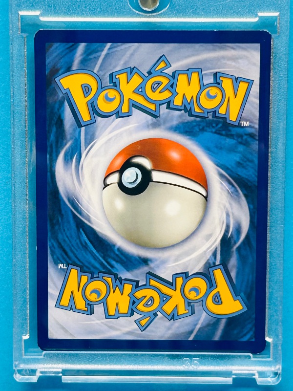 Photo 1 of 025256…Holo Bulbasaur Pokémon card in hard plastic case
