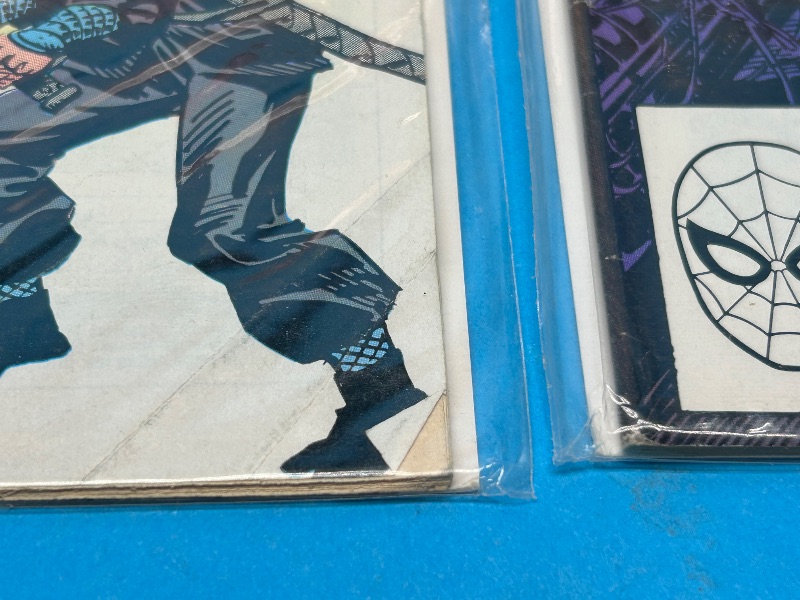 Photo 1 of 025283…damaged- folds, stains, wear -comics in plastic sleeves 