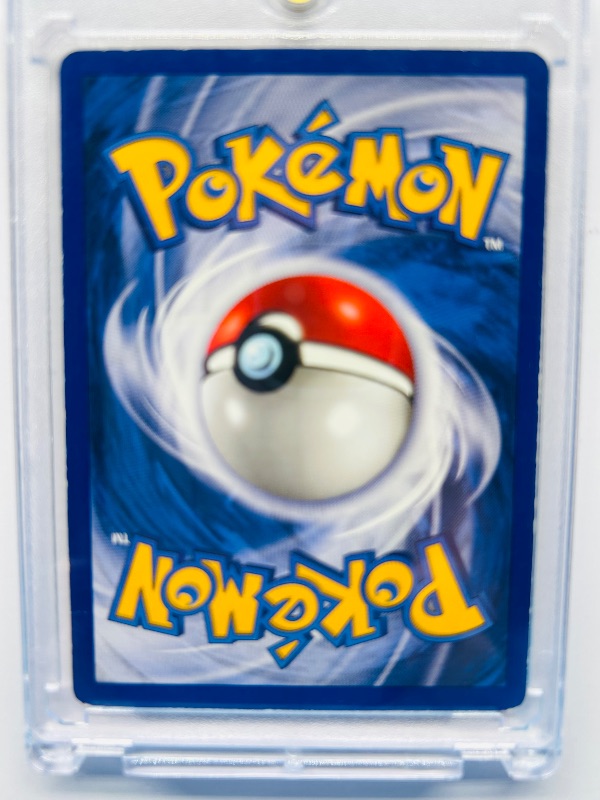 Photo 1 of 025309…Machop Pokémon card  in hard plastic case