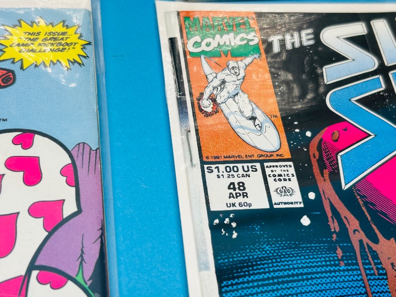 Photo 1 of 025310…damaged- bends, corners-vintage comics in plastic sleeves 