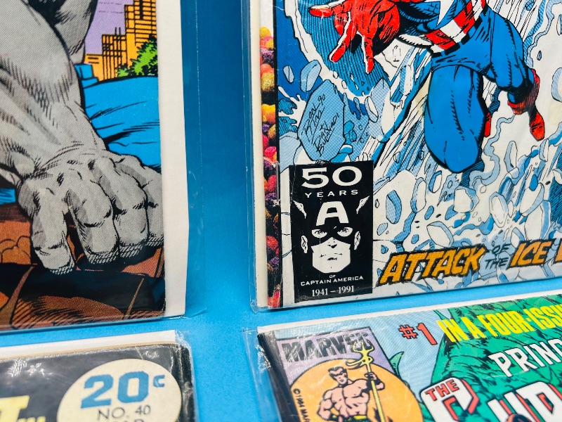 Photo 1 of 025311…damaged bent corners, wear vintage comics in plastic sleeves