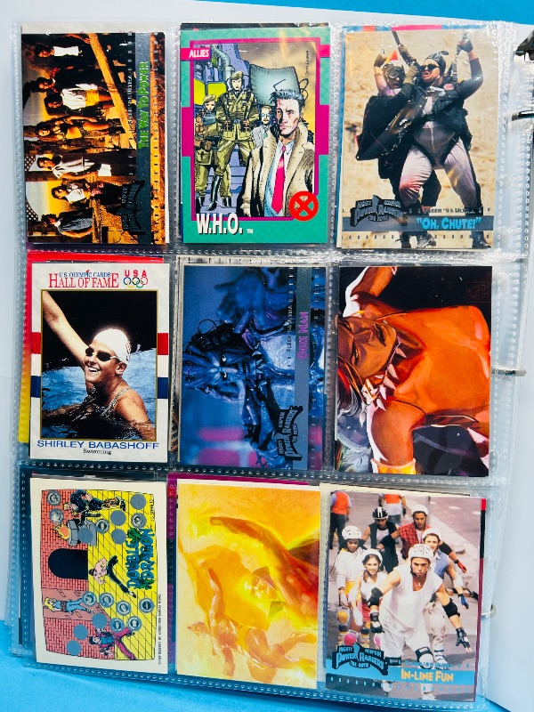 Photo 1 of 025314… final sale no returns/refunds-270 mixed character/game cards in binder