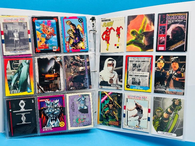 Photo 1 of 025314… final sale no returns/refunds-270 mixed character/game cards in binder