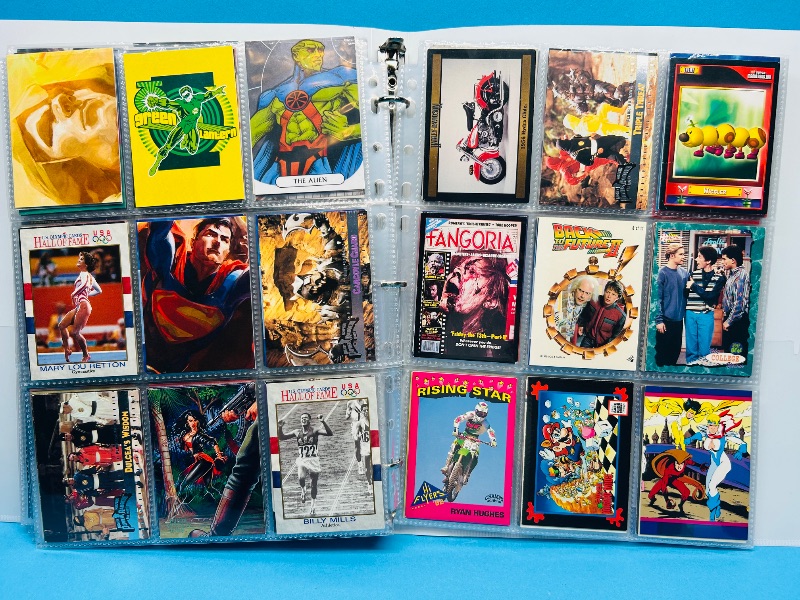 Photo 1 of 025314… final sale no returns/refunds-270 mixed character/game cards in binder
