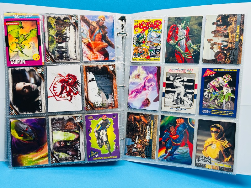 Photo 1 of 025314… final sale no returns/refunds-270 mixed character/game cards in binder