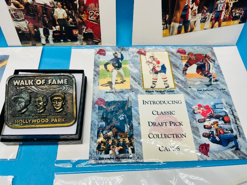 Photo 1 of 025315…misc sports memorabilia and postcards