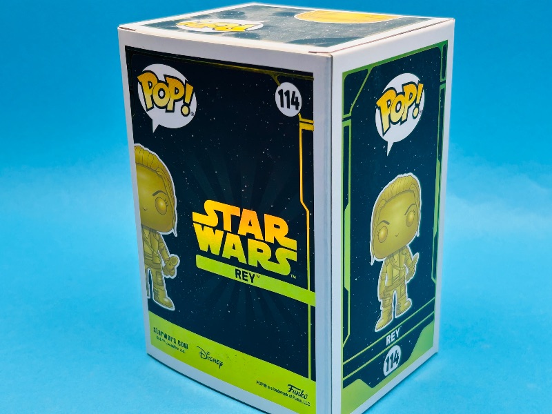 Photo 1 of 025319… Funko Pop Star Wars Rey bobblehead figure 