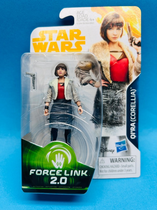 Photo 1 of 025321… Star Wars force link 2.0 Qi’ra figure 