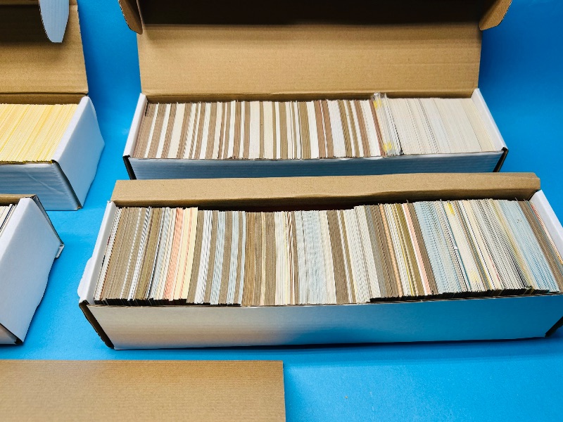 Photo 1 of 025327…final sale no refunds/returns 4000+ mixed baseball cards in boxes