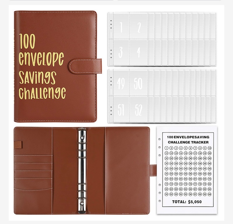 Photo 1 of 025329…2 Money Saving Challenge Binders