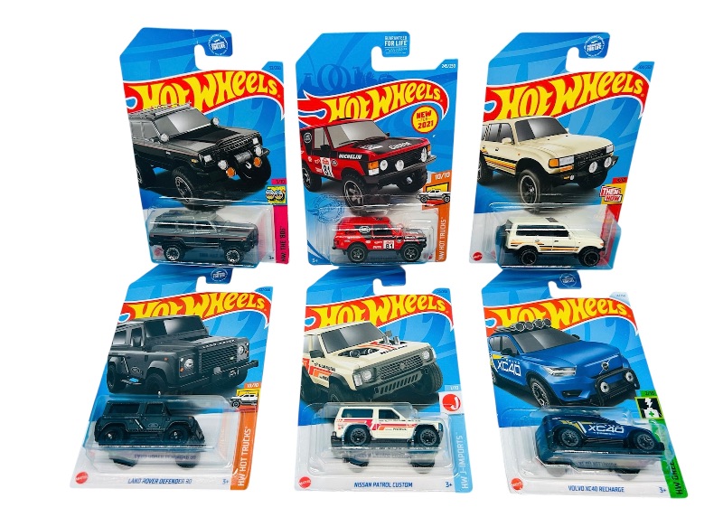 Photo 1 of 025332… 6 hot wheels die cast trucks 