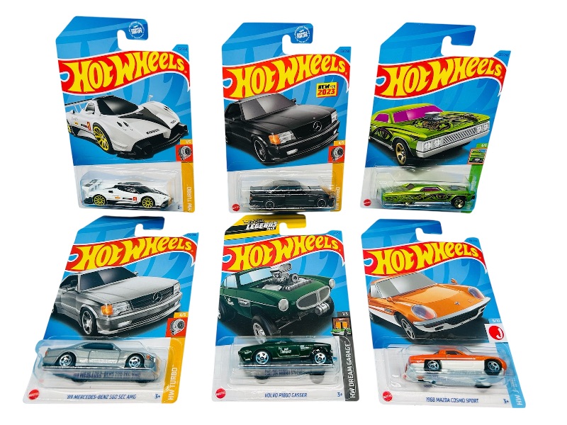 Photo 1 of 025333… 6 hot wheels die cast cars 