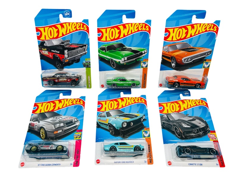 Photo 1 of 025334… 6 hot wheels die cast cars 