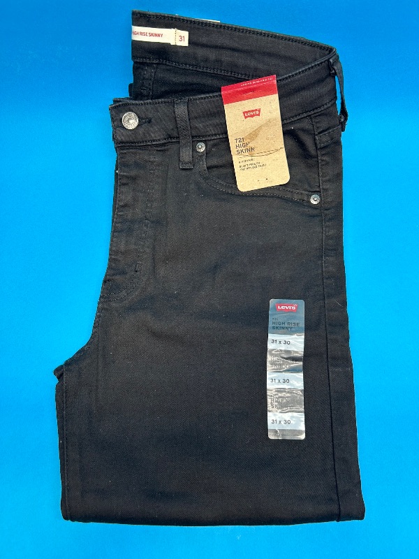 Photo 1 of 025446…Levi’s 721 high rise skinny jeans W31 L30  - like new condition 