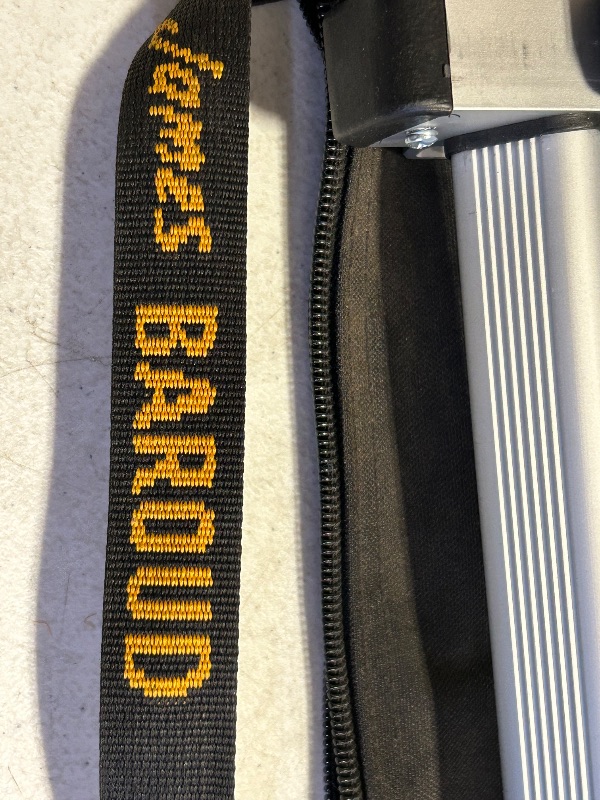 Photo 1 of 025457…  James Baroud  off road tents 8 foot  extension aluminum ladder for tents  with carry bag -like new condition 