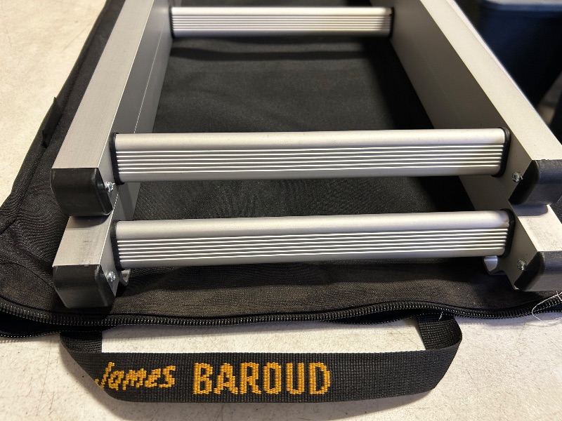 Photo 1 of 025457…  James Baroud  off road tents 8 foot  extension aluminum ladder for tents  with carry bag -like new condition 