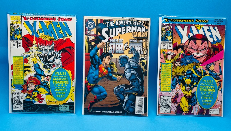 Photo 1 of 025516…3 sealed comics in sleeves 