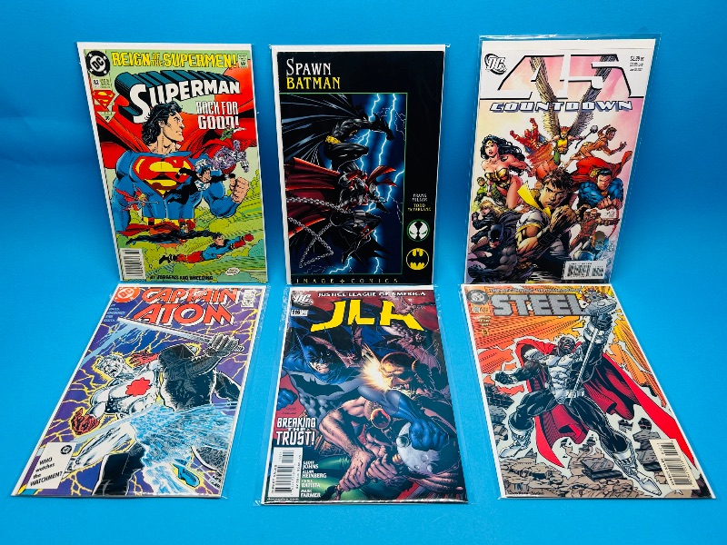 Photo 1 of 025549…6  comics in plastic sleeves 