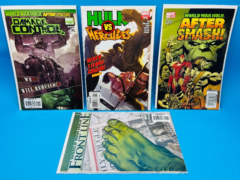 Photo 1 of 025556…Hulk #1  comics in plastic sleeves 